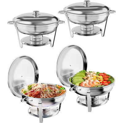 4 pièces de réchaud rond 5QT