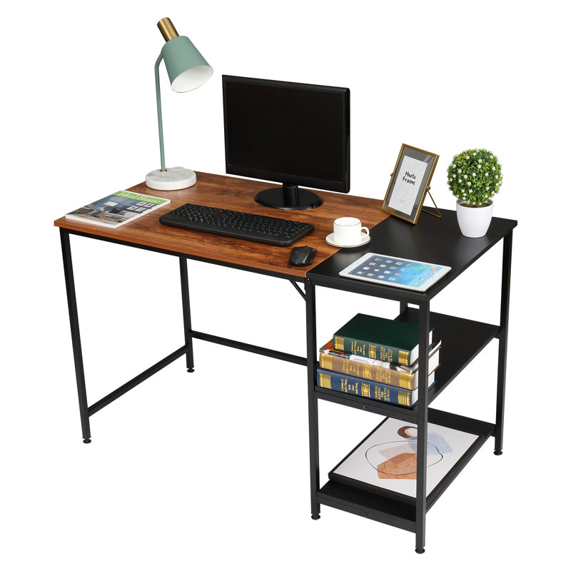 Bureau d'ordinateur Sahaana, H 29,53 po x l 43,96 po x P 23,62 po
