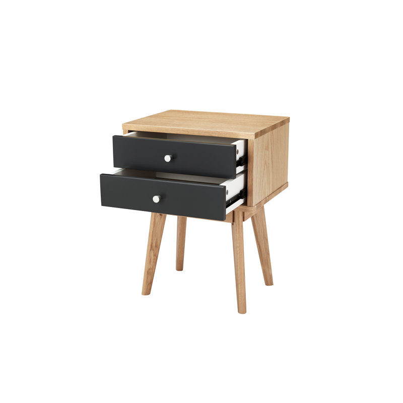 Mccoy End Table, Grey/Oak