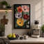 Five Blooms Botanical - Wrapped Canvas-177030475-177030476