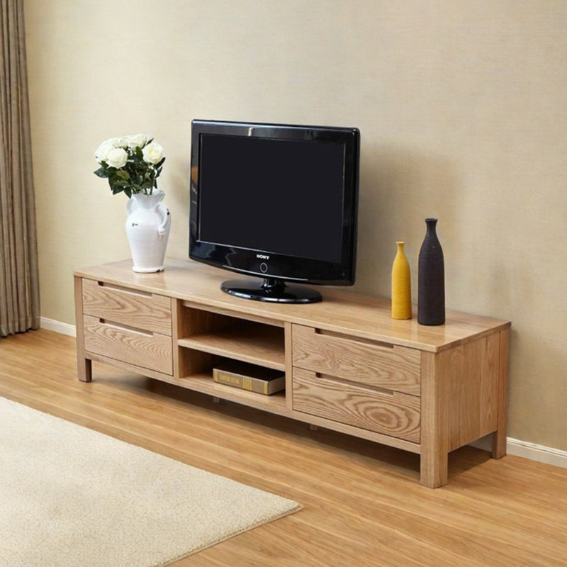 Simple furniture TV cabinet, 86.61"