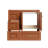 Shaker 36 in. W x 21 in. D x 34.5 in. H Bath Vanity Cabinet without Top in Medium Alder-587806569
