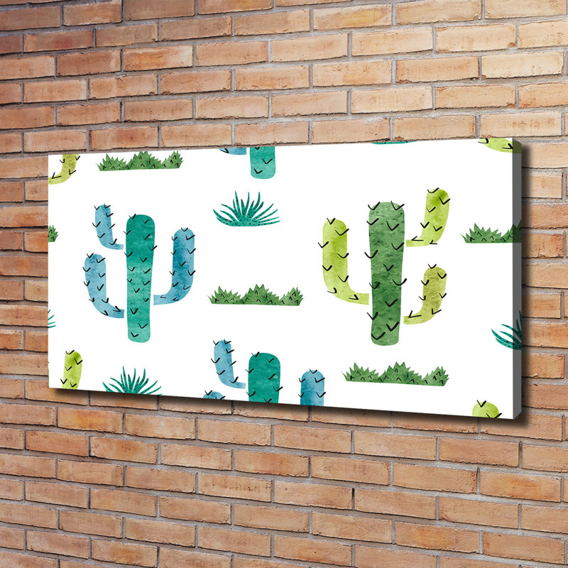 Cacti - Wrapped Canvas Print