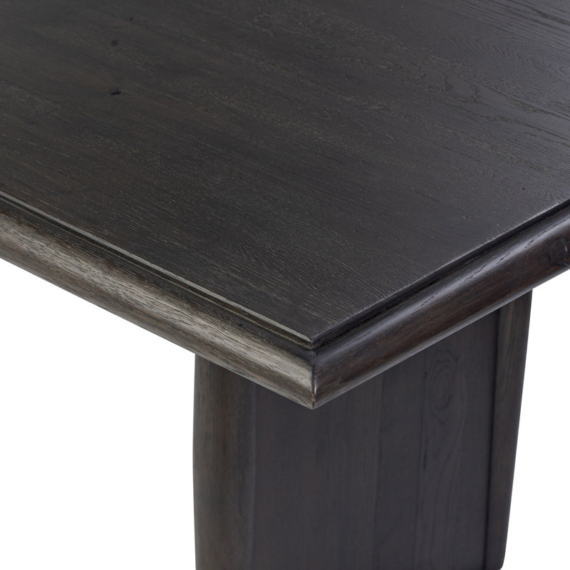 Cayenne Dining Table, Smoked Black Oak