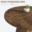 Solid Wood Top Dining Set-743907165