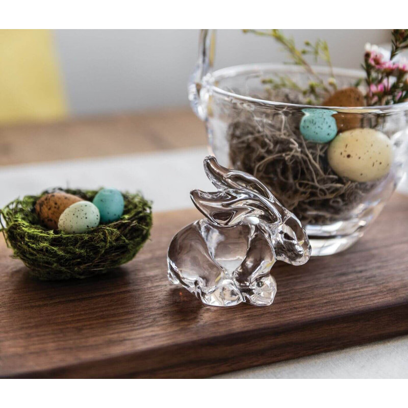 Handmade Glass Rabbit Figurine