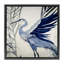 Cadre flottant héron fantaisiste bleu, design par Mona Grace-1865558323-1865558320