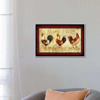 " Rooster Trio " by Viv Eisner