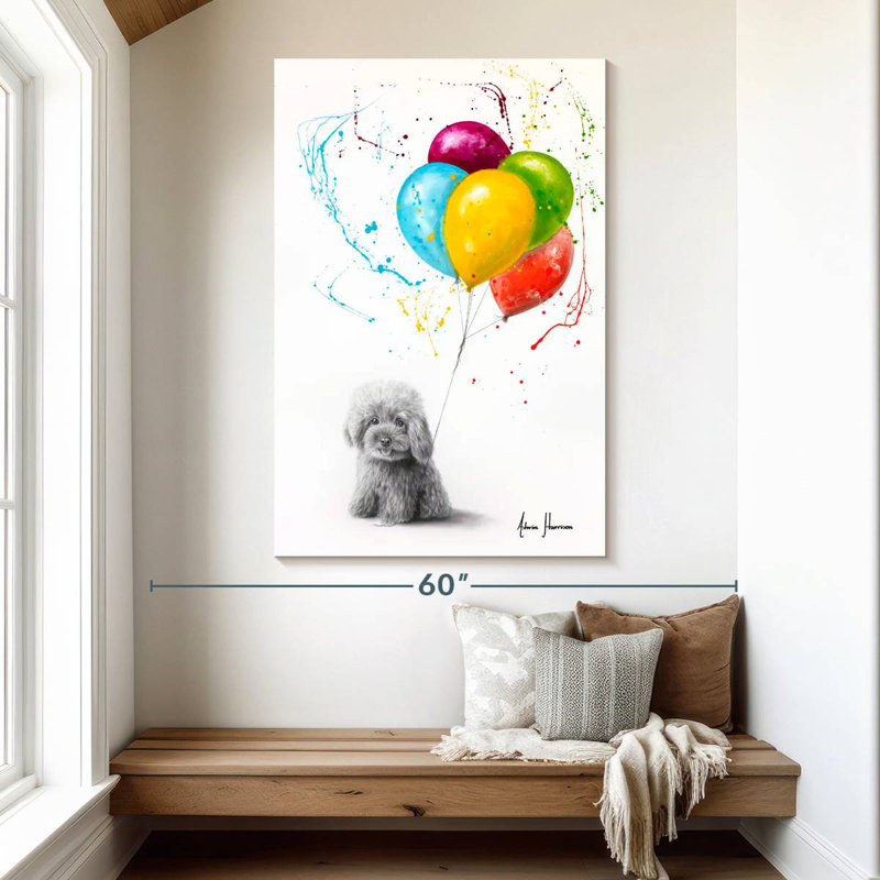 Soirée chiot Brampt, H 51 po x l 34 po