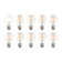 Mclellan 75 Watt Equivalent A19 E26/Medium (Standard) Dimmable 3000K LED Bulb
