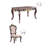 Deluxe Carved Rectangular Marble Dining Table Sets