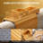 Bamboo Couch Arm Tray,Sofa Armrest Tray With Detachable Couch Cup Holder Tray, 2 In 1 Design Foldable Anti Falling Bamboo Couch Tray And Sofa Cup Holder For Cups Snacks Remote Cellphone