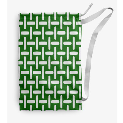 Sac à linge géométrique