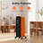 5100 Btu Portable Electric Oil Filled Heater - 3 Heat Modes, Adjustable Thermostat