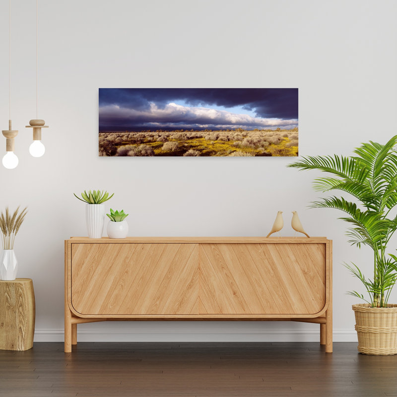 Clouds Mojave Desert California USA by Discovery Comm - Wrapped Canvas Panoramic Print, 30.48 cm H x 91.44 cm W
