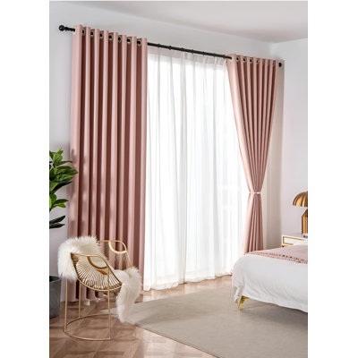 Mayona Room Darkening Curtain Single Panel