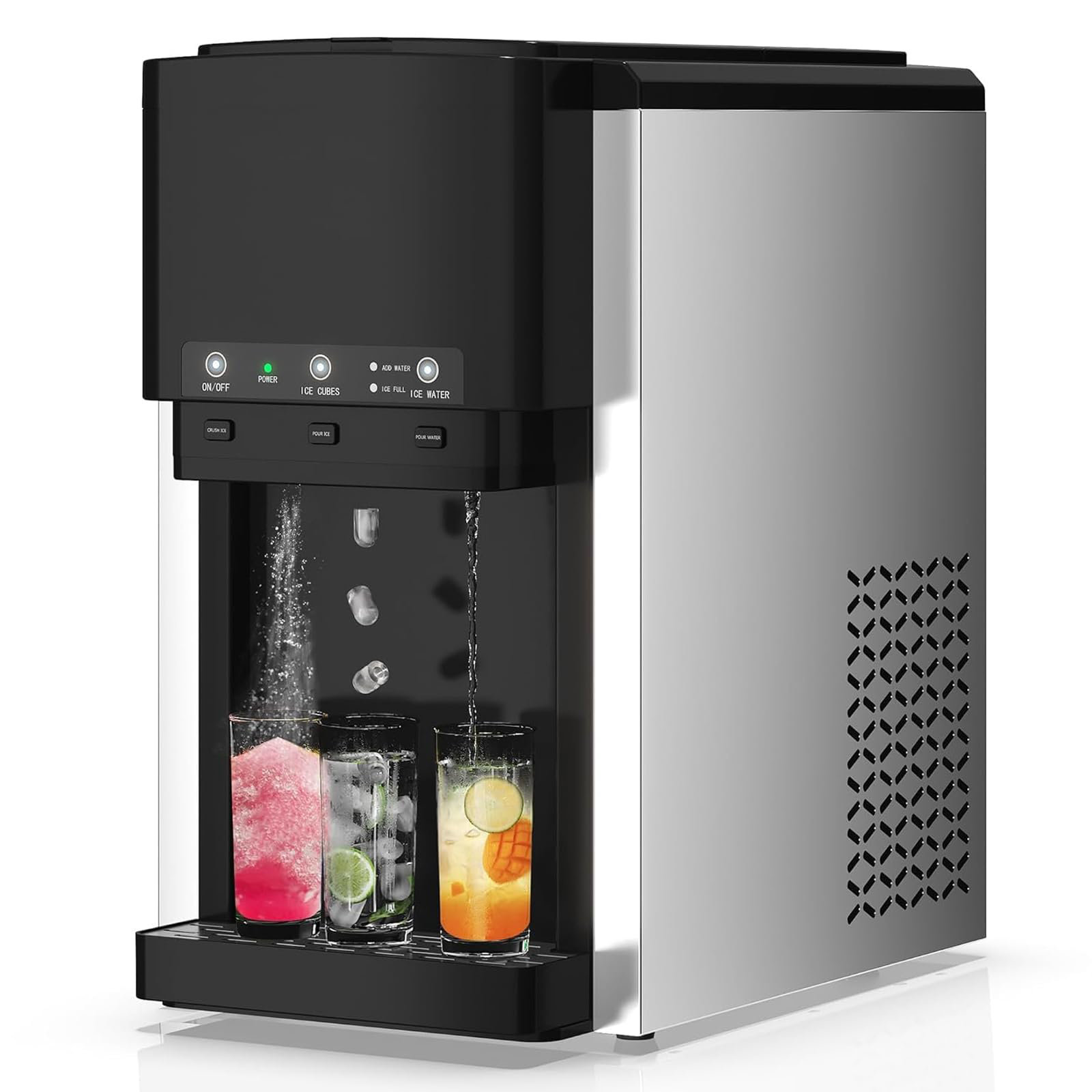 Advwin 3 In 1 Water Dispenser With Ice Maker, Bullet Ice, Crushed Ice ...