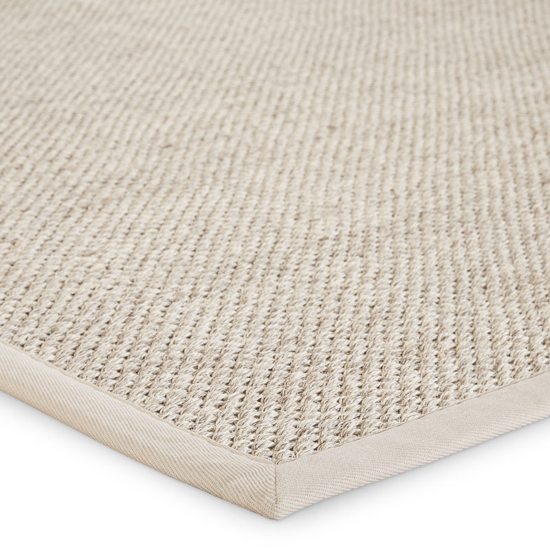 Naturals Sanibel Jute / Sisal Area Rug in Ivory, Runner 2'6" x 8'