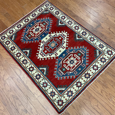 Handmade Kazak Wool Rug