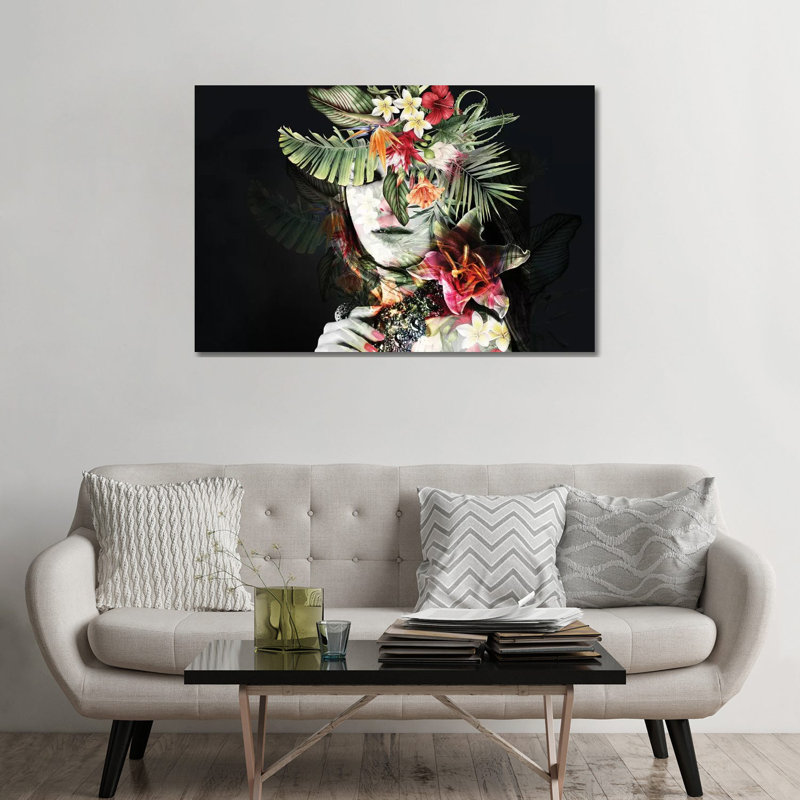 Printemps I - par Tatiana Amrein, impression, Aucun mat, H 32 po x l 48 po x 1,5 po, Toile tendue