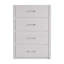Commode 4 tiroirs en blanc-1604888147