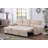 Kipling 97.5"  Velvet Fabric Reversible Sleeper Sectional Sofa Chaise-1089985775