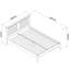 Raffin Solid Wood Bed-29135677-29135679