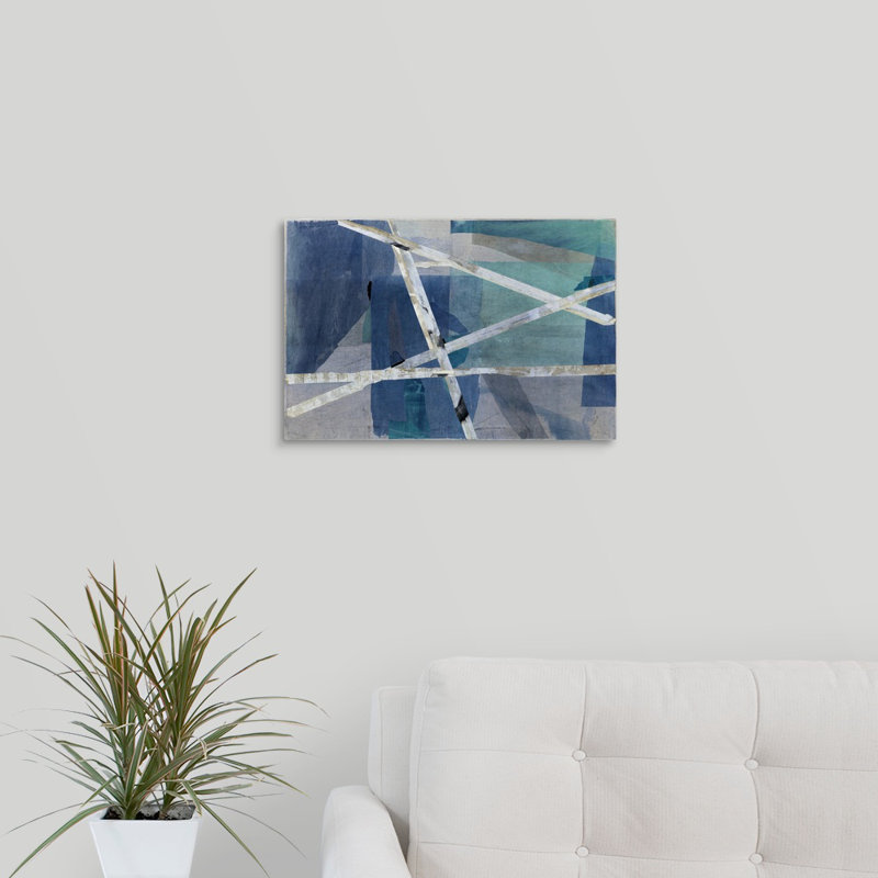 « too many options », peinture sur toile, Toile tendue, H 12 po x l 18 po x P 1,25 po