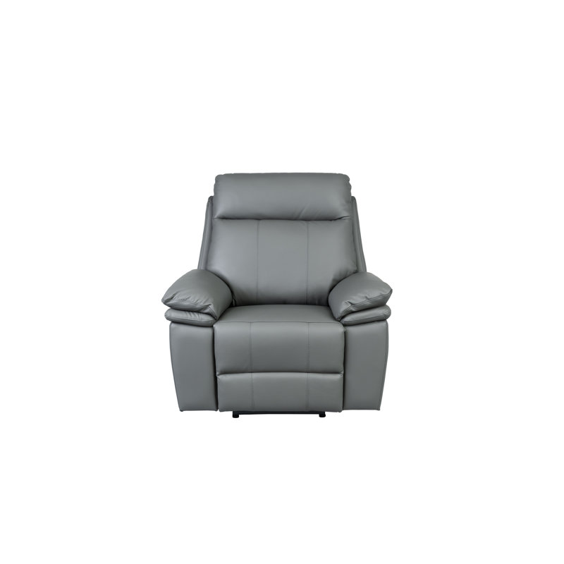 Cooney 99cm Wide Standard Recliner, Gray