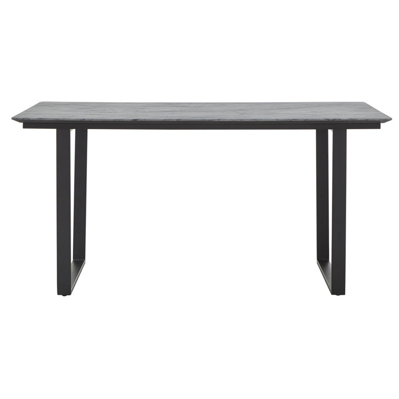Table de salle à manger 62,99 po Siguna, Noir