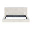 Pourtour de lit sans cadre AirFrame King, coussin éponge rembourré en nuage de 8,7 po, assemblage facile (sans la base de lit), blanc cassé.-133237813