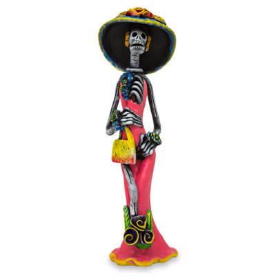Sculpture en céramique Lovilia Catrina