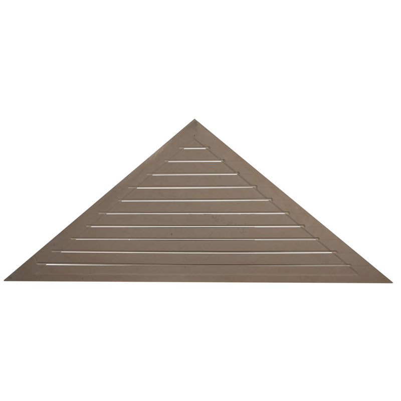 27"H x 65"W x 1 1/4"D Triangle Gable Vent