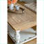 Table basse en bois French Country