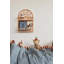 Rainbow 2 Piece Solid Wood Accent Shelf
