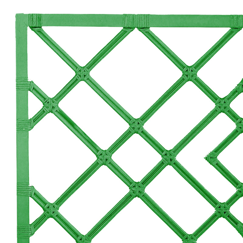 Darien Open-Frame Headboard, Twin, White