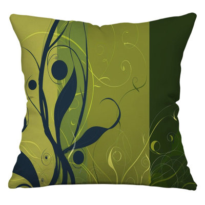 Floral Throw Pillow, Cool pattern Cotton Twill Pillows
