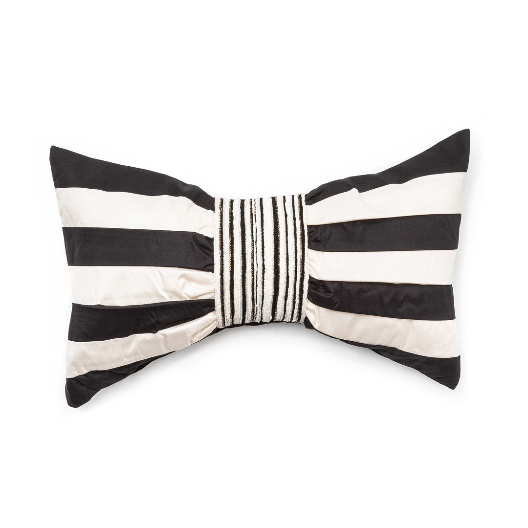 Marquee Bow Lumbar Pillow MacKenzie-Childs