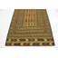 Tapis beige de la laine 4 pi x 6 pi 3 po one-of-kind à la main noué la Warminster