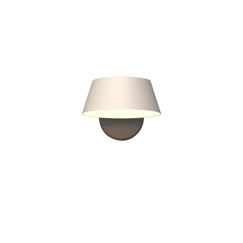 Haraldur Wall Single Lamp, Cocoa, Cocoa