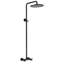 Douche de 49 po à fixation au mur en laiton massif sans rouille avec pomme de douche H 49 po-101181088