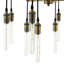 Lustre suspendu en laiton antique Modway Resolve