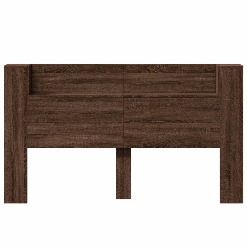 Headboard, Super King (6'), Brown Oak
