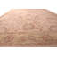 Hand-Knotted Distressed Floral Rug Beige Pink Classic Pattern-1028878095