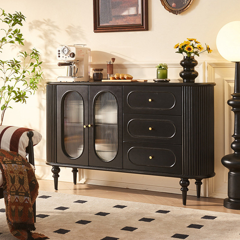 Buffet de rangement de style français rétro
