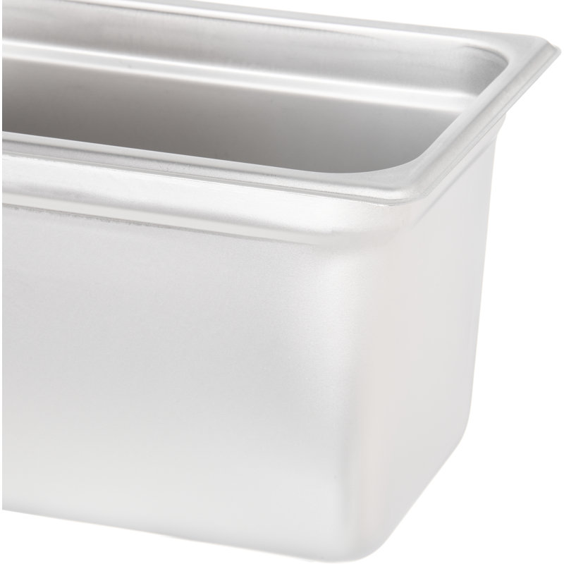 Carlisle Food Service Products DuraPan™ 1 Gallons Rectangle Stainless Steel Food Storage Container