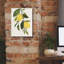  «Lemon Branch 2» par Annie Warren, art mural sur toile, 12 po x 16 po-1929639132