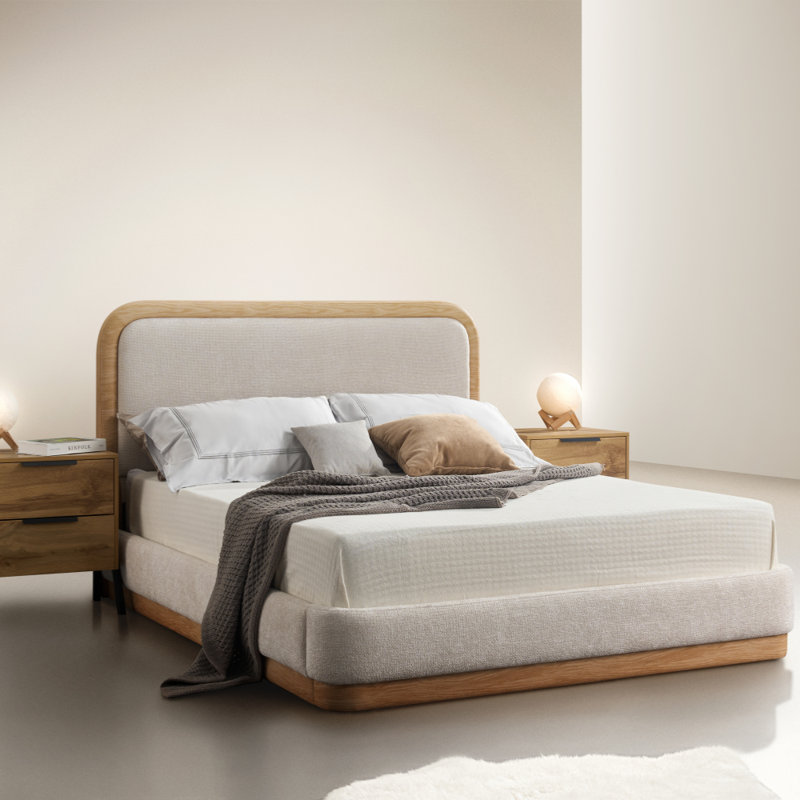 Biancia BED WHITE, Double (4'6)
