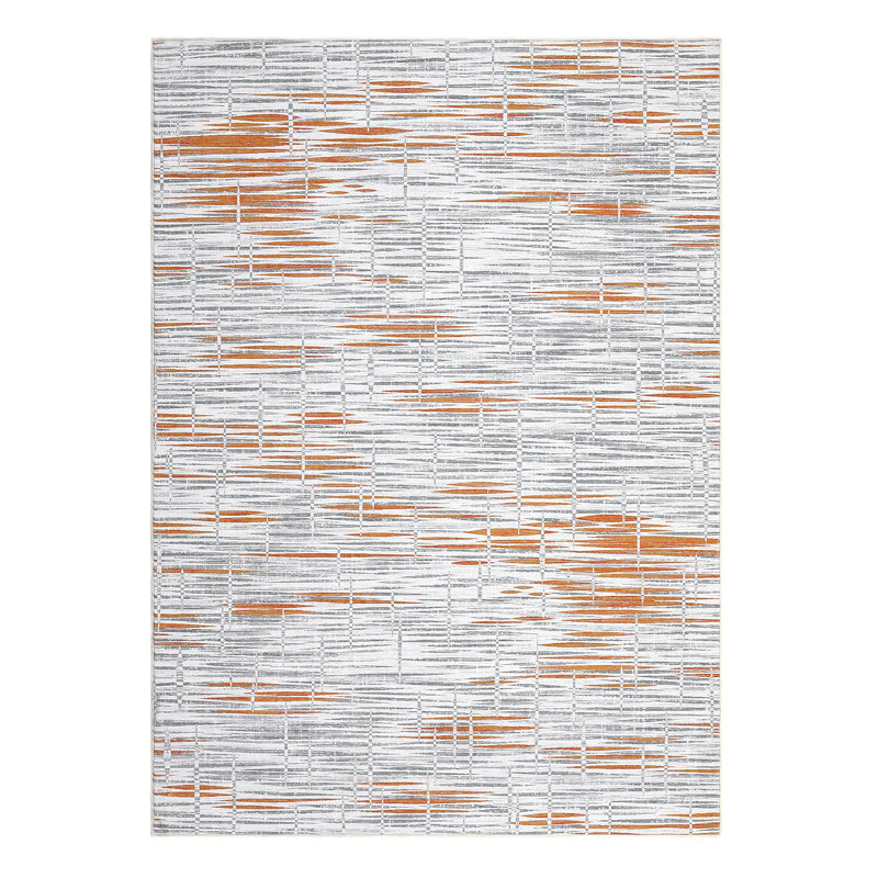 Machine Washable Rug with Rubber Backing for Living Room Modern Non-Slip Dining Room Rug Easy-Cleaning Floor Carpet for Bedroom Office Playroom