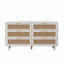 Commode de chambre en rotin 6 tiroirs-726385272